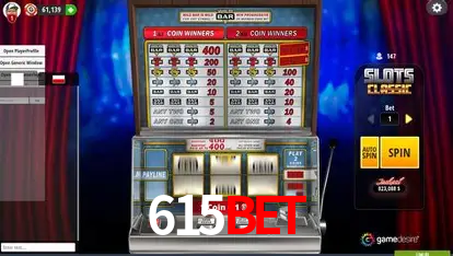 Descubra o Mundo do Cassino Online com 615BET